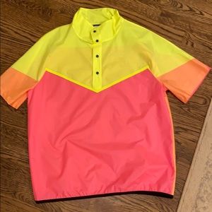 Nike Neon Windbreaker Shirt